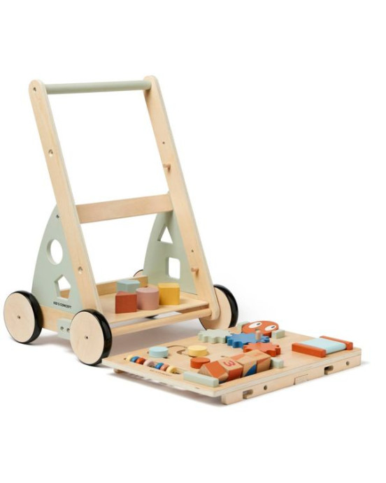 KIDS CONCEPT. Ξύλινη περπατήστρα δραστηριοτήτων EDVIN