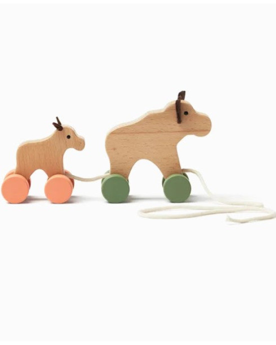 KIDS CONCEPT. Ξύλινη τρεχαλίτσα Τάρανδοι EDVIN