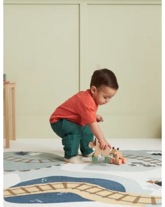 KIDS CONCEPT. Ξύλινη τρεχαλίτσα Τάρανδοι EDVIN