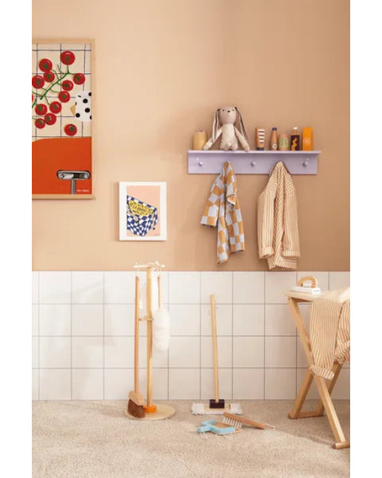 KIDS CONCEPT. Ξύλινo σετ καθαριότητας KID'S HUB