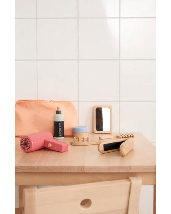 KIDS CONCEPT. Ξύλινo σετ κομμωτικής KID'S HUB