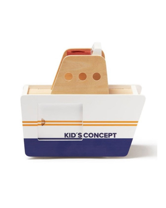 KIDS CONCEPT. Ξύλινο πλοίο με αυτοκίνητα AIDEN