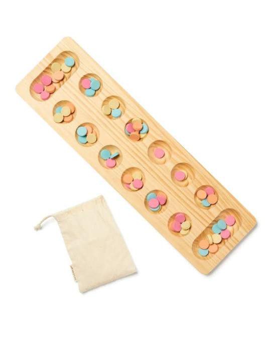 KIDS CONCEPT. Ξύλινο επιτραπέζιο παιχνίδι Kalaha