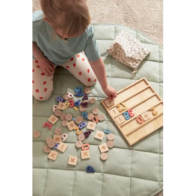KIDS CONCEPT. Ξύλινο επιτραπέζιο παιχνίδι αρίθμησης