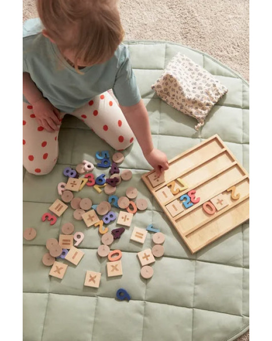 KIDS CONCEPT. Ξύλινο επιτραπέζιο παιχνίδι αρίθμησης