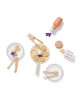 KIDS CONCEPT. Ξύλινο σετ παιχνιδιού - Pancakes KID'S HUB
