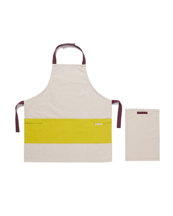 KIDS CONCEPT. Σετ ποδιά μαγειρικής KID'S HUB (γκρι)