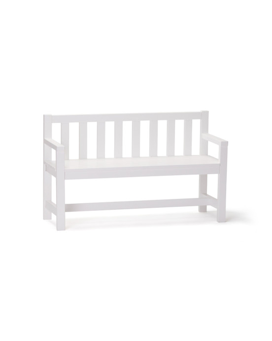 KIDS CONCEPT. Ξύλινο σετ καναπές και τραπεζάκι κήπου (λευκό)