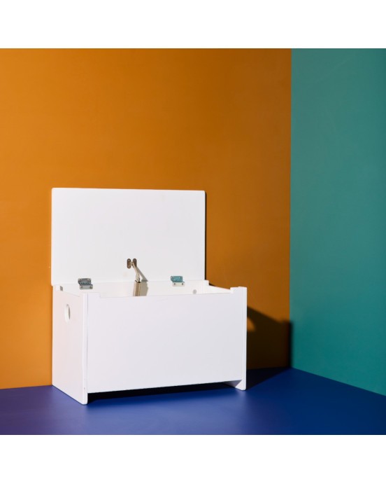 KIDS CONCEPT. Κουτί αποθήκευσης-κομοδίνο Star (λευκό)