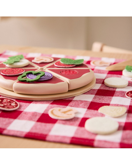 KIDS CONCEPT. Ξύλινο σετ πίτσας KID’S HUB