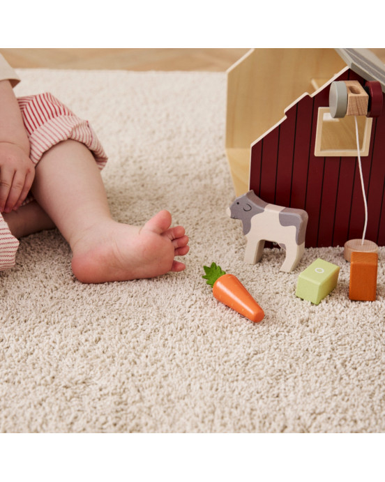 KIDS CONCEPT. Ξύλινη φάρμα με ηλιακό πάνελ AIDEN