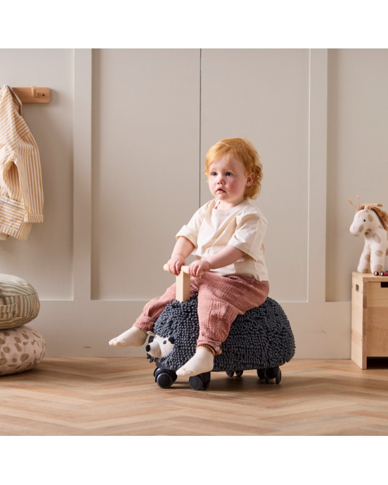 KIDS CONCEPT. Ξύλινο τροχήλατο σκαντζόχοιρος EDVIN