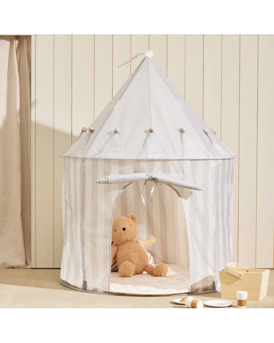 KIDS CONCEPT. Σκηνή παιχνιδιού Star (γκρι ριγέ)