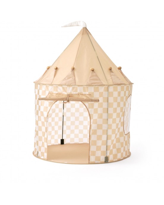 KIDS CONCEPT. Σκηνή παιχνιδιού Star (κίτρινο καρό)
