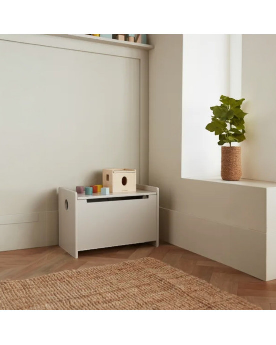 KIDS CONCEPT. Κουτί αποθήκευσης-κομοδίνο Star (γκρι) - νεο