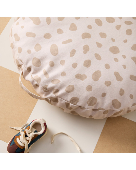 KIDS CONCEPT. Μαξιλάρι δαπέδου στρογγυλό 60cm με βούλες