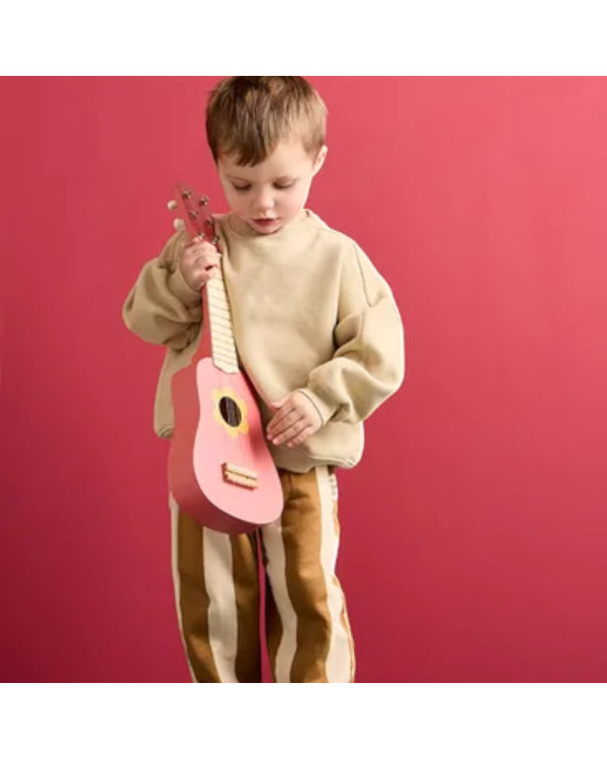 KIDS CONCEPT. Κιθάρα με λουλούδι KID'S MUSIC (ροζ)
