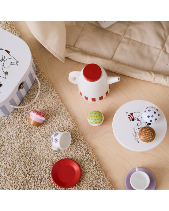 KIDS CONCEPT. Ξύλινο σετ καφέ MOOMIN