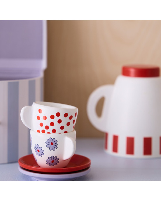 KIDS CONCEPT. Ξύλινο σετ καφέ MOOMIN