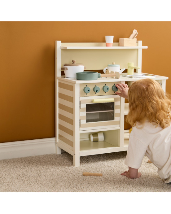 KIDS CONCEPT. Ξύλινη κουζίνα KID'S HUB (λευκό)