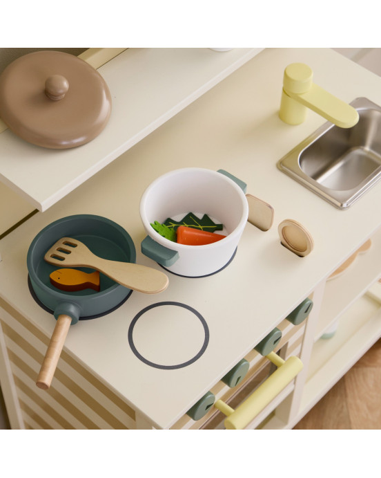 KIDS CONCEPT. Ξύλινη κουζίνα KID'S HUB (λευκό)