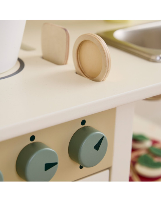 KIDS CONCEPT. Ξύλινη κουζίνα KID'S HUB (λευκό)