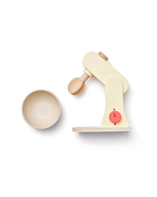 KIDS CONCEPT. Ξύλινο μίξερ KID'S HUB (κίτρινο)