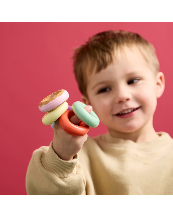 KIDS CONCEPT. Ξύλινο σετ ντόνατς KID'S HUB