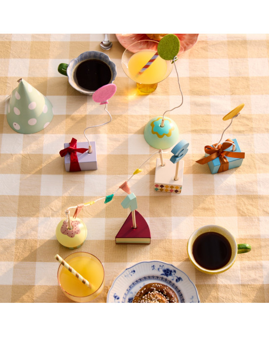 KIDS CONCEPT. Ξύλινο σετ διακόσμησης γενεθλίων KID'S HUB