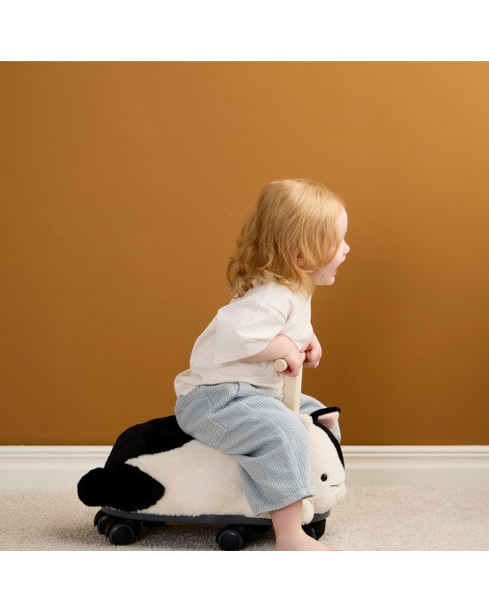 KIDS CONCEPT. Ξύλινο τροχήλατο γατούλα AIDEN