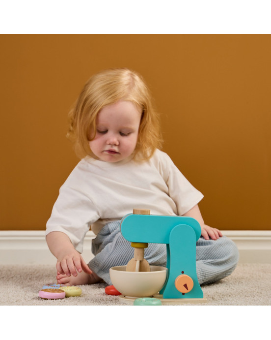 KIDS CONCEPT. Ξύλινο μίξερ KID'S HUB (μπλε)