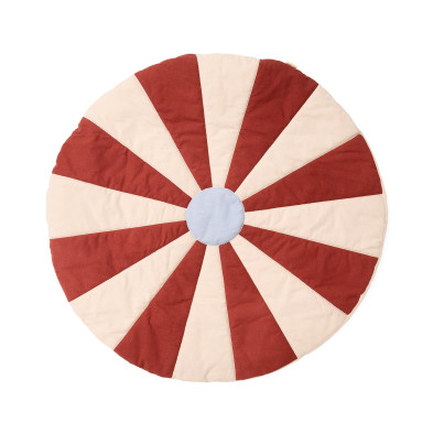 KIDS CONCEPT. Χαλάκι παιχνιδιού για σκηνή Circus (κόκκινο-λευκό)