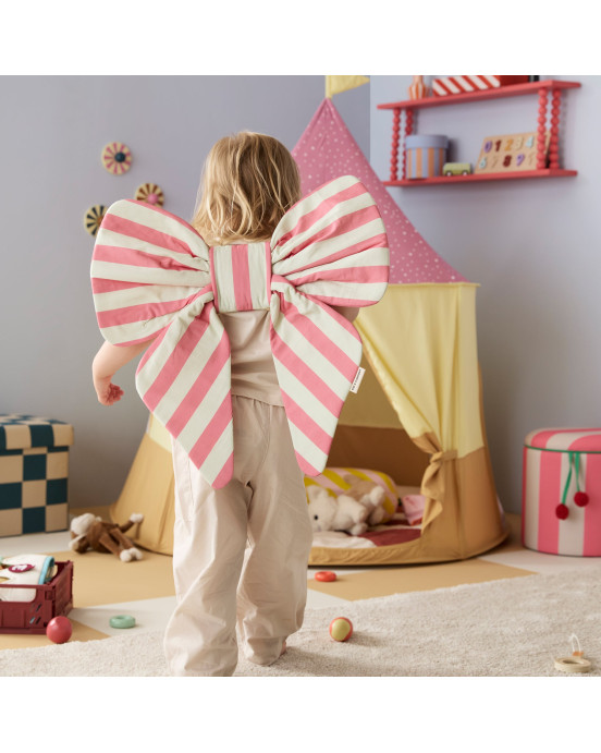 KIDS CONCEPT. Φιόγκος πλάτης DRESS-UP (ροζ-άσπρο)