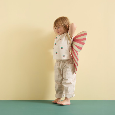 KIDS CONCEPT. Φιόγκος πλάτης DRESS-UP (ροζ-άσπρο)