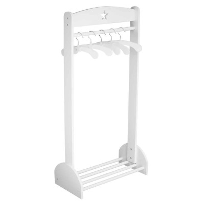 KIDS CONCEPT. Σταντ ρούχων Star (λευκό)