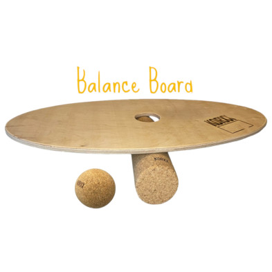 KORXX. Ξύλινη σανίδα ισορροπίας Galaxy Surf RS - φυσικό