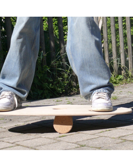 KORXX. Ξύλινη σανίδα ισορροπίας Galaxy Surf RS - φυσικό