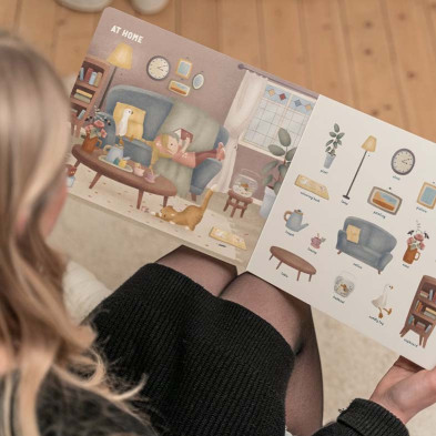 LITTLE DUTCH. Παιδικό βιβλίο Βλέπω και Μαθαίνω - ο κόσμος γύρω σου