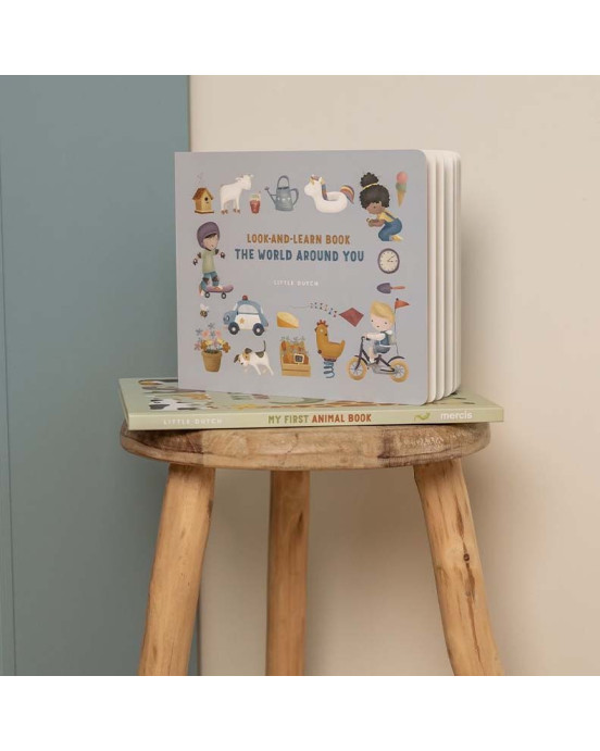 LITTLE DUTCH. Παιδικό βιβλίο Βλέπω και Μαθαίνω - ο κόσμος γύρω σου