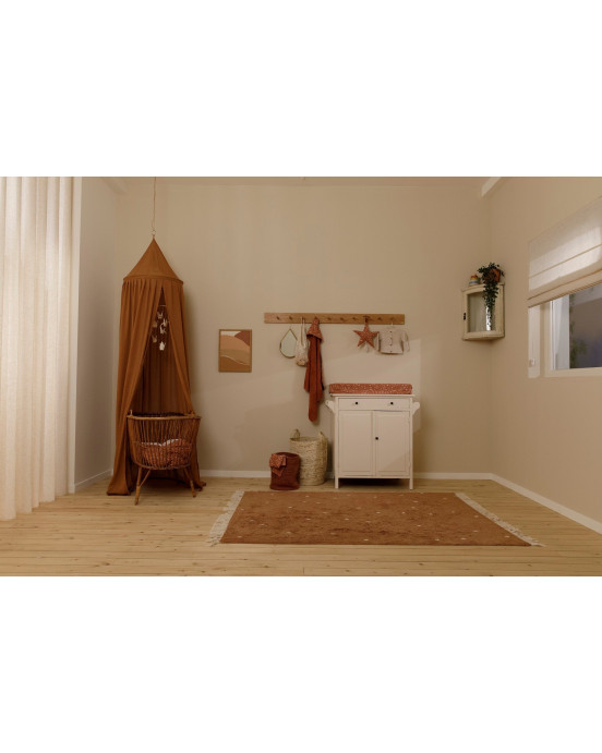 LITTLE DUTCH. Κουνουπιέρα κρεβατιού Pure Rust. Υ:240εκ