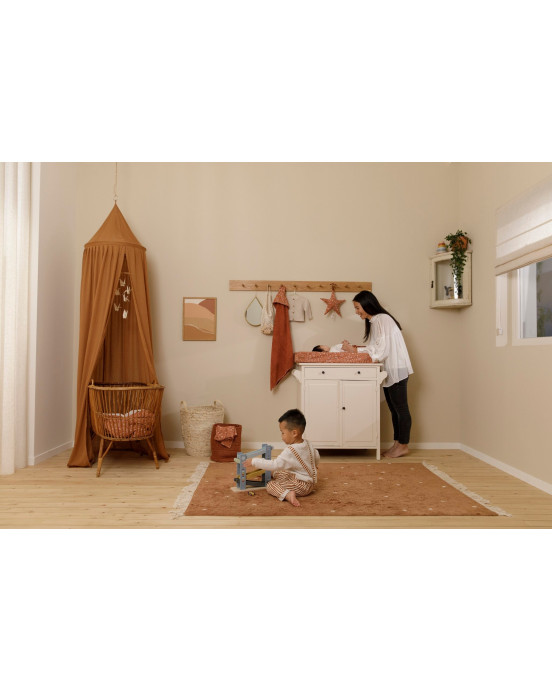 LITTLE DUTCH. Κουνουπιέρα κρεβατιού Pure Rust. Υ:240εκ