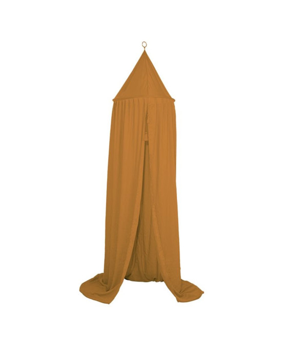 LITTLE DUTCH. Κουνουπιέρα κρεβατιού Pure Ochre Spice. Υ:240εκ