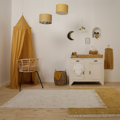 LITTLE DUTCH. Κουνουπιέρα κρεβατιού Pure Ochre Spice. Υ:240εκ