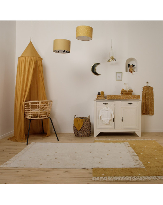 LITTLE DUTCH. Κουνουπιέρα κρεβατιού Pure Ochre Spice. Υ:240εκ