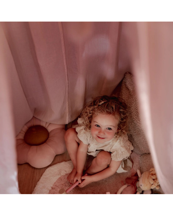 LITTLE DUTCH. Κουνουπιέρα κρεβατιού από μουσελίνα Pure Blossom 250x50