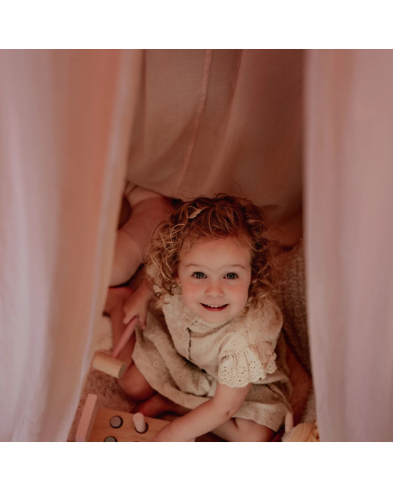 LITTLE DUTCH. Κουνουπιέρα κρεβατιού από μουσελίνα Pure Blossom 250x50