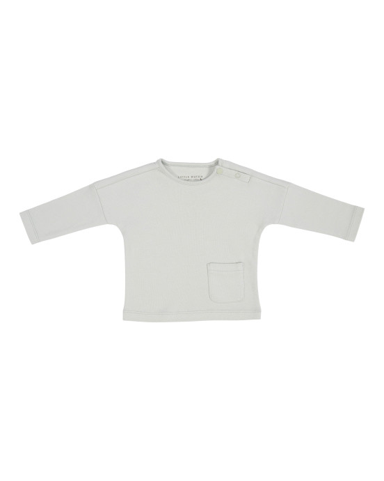 LITTLE DUTCH. Μπλουζάκι μακρυμάνικο με τσέπη Green - Νο 62