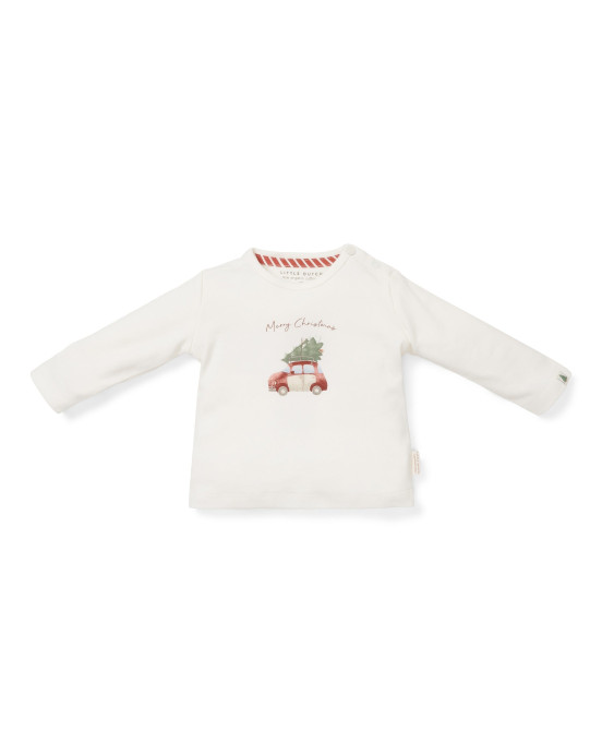 LITTLE DUTCH. Μπλουζάκι μακρυμάνικο Merry Christmas - No 98