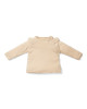 LITTLE DUTCH. Μπλουζάκι μακρυμάνικο με αυτάκια Baby Bunny Sand - Νο 80