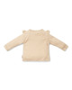 LITTLE DUTCH. Μπλουζάκι μακρυμάνικο με αυτάκια Baby Bunny Sand - No 98